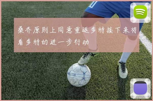 桑乔原则上同意重返多特接下来将看多特的进一步行动